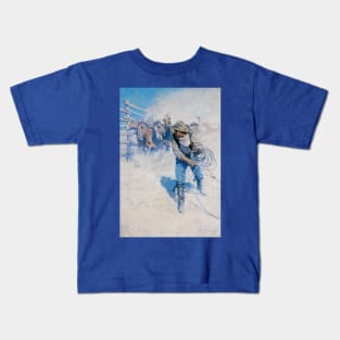 In the Corral by NC Wyeth Kids T-Shirt